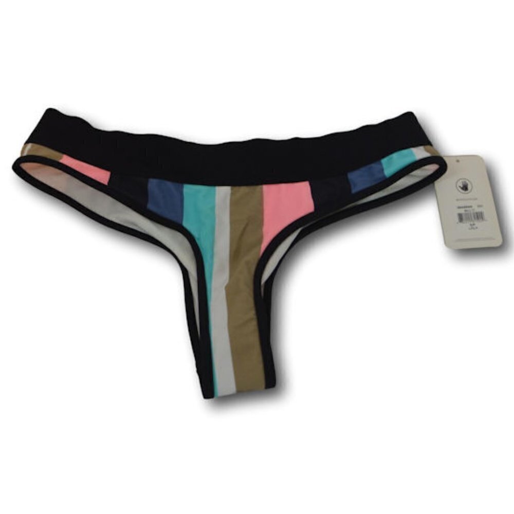 Body glove Lola Striped Bikini Bottom Size: S NWT - Picture 3 of 4